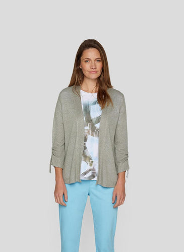 121222 - Green Knit Cardigan - Rabe