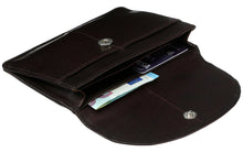 Load image into Gallery viewer, Tk138- Dark Brown Leather Purse- Tinnakeenly