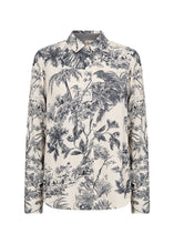 Load image into Gallery viewer, Carli (2) Navy Combination Shirt - Soya Concept