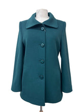 Load image into Gallery viewer, Short Wool Coat - Bottle Green- Christina Felix