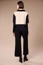 Load image into Gallery viewer, Black Turn Up Trousers - Peruzzi