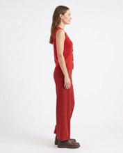Load image into Gallery viewer, Cindy Button Waistcoat  - Ruby Red - Alice Collins