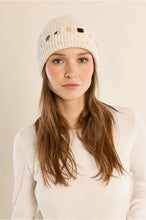 Load image into Gallery viewer, Ladies Knitted Hat Cream - Molly Bracken