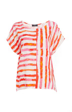 Load image into Gallery viewer, Multi Stripe Square shape Top - Ora