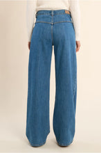Load image into Gallery viewer, High Waisted Wide Leg Denim Jeans - Molly Bracken