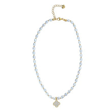 Load image into Gallery viewer, Clover Faux Pearl Necklace - Knight &amp; Day