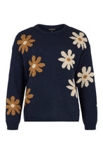 Load image into Gallery viewer, Navy Floral Print Jumper - Sunday