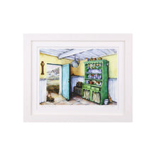 Load image into Gallery viewer, Bring In The Spuds Small White Frame Art