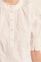 Load image into Gallery viewer, White Woven Blouse - Molly Bracken