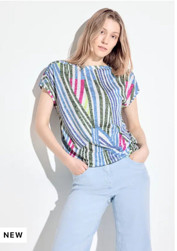 321301- Striped T-shirt- Cecil