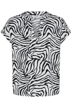 Load image into Gallery viewer, Zebra Print Blouse - b.young