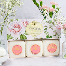 Load image into Gallery viewer, Summer Rose Gift Box Soap