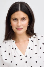 Load image into Gallery viewer, 3491- Polka Dot Blouse - Fransa