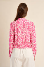 Load image into Gallery viewer, Magenta Floral Woven Jacket - Molly Bracken