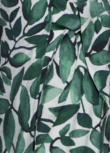 Load image into Gallery viewer, 361483- Floral Wrap Style MIDI Skirt- Green Vintage