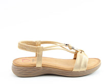 Load image into Gallery viewer, Chime - Gold Sandals - Heavenly Feet
