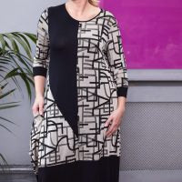 Load image into Gallery viewer, Geo Print Dress - Ora