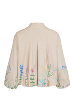 Load image into Gallery viewer, Floral Embroidered Collared Jacket - NOEN