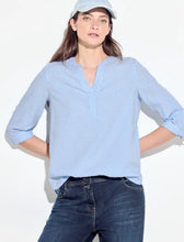 Load image into Gallery viewer, 344696 - Striped V-Neck Blouse  - Cecil