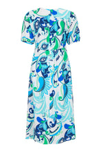 Load image into Gallery viewer, Blue Print Dress - Tia