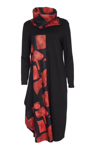 Dress with contrast panel - Ora