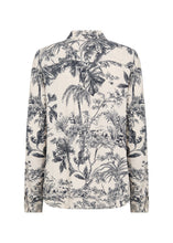 Load image into Gallery viewer, Carli (2) Navy Combination Shirt - Soya Concept