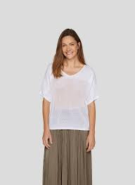 221605 - White Pullover - Rabe