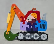 Number Digger  - Alphabet Jigsaw