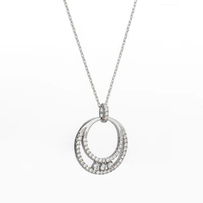 Double Ring Pendant - Knight & Day
