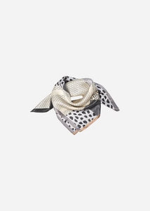 Iron Grey Silk Scarf - Soya Concept