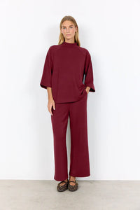 Dark Red Blouse - Soya Concept