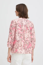 Load image into Gallery viewer, Pink Floral Blouse - Fransa