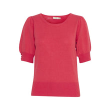 Load image into Gallery viewer, 5475- Short Sleeve Red Knot Top- Fransa