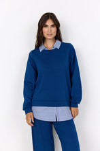 Load image into Gallery viewer, Estate Blue Blouse &amp; Jumper - Soya Concept