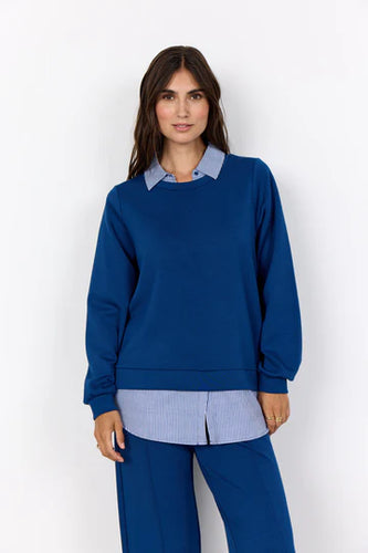 Estate Blue Blouse & Jumper - Soya Concept