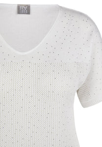 221605 - White Pullover - Rabe