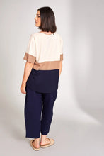 Load image into Gallery viewer, S24228- Navy Slouch Trouser - Peruzzi