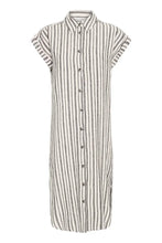 Load image into Gallery viewer, Short Sleeve Stripe Shirt Dress - b.young