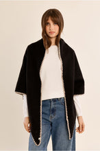 Load image into Gallery viewer, Ladies Woven Scarf Black - Molly Bracken