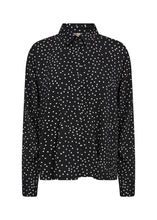 Load image into Gallery viewer, Black Polka Dot Shirt - Soya Concept