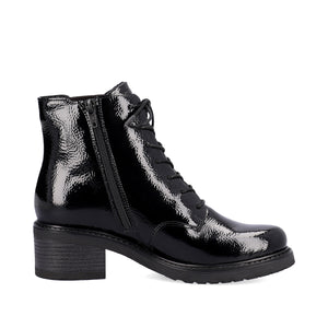 Black Laced Boot - Remonte