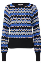 Load image into Gallery viewer, Zig Zag Stripe Jumper - B.Young