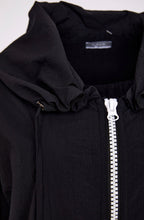 Load image into Gallery viewer, Hooded Coat With D Ring Trim At Pockets
- Naya