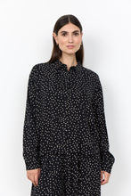 Load image into Gallery viewer, Black Polka Dot Shirt - Soya Concept