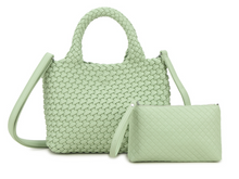 Load image into Gallery viewer, Weave Tote Bag