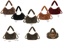 Load image into Gallery viewer, Fur Mix Shoulder Bag
