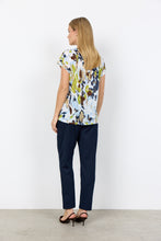 Load image into Gallery viewer, Blue/Green Pattern T-Shirt - Soya Concept