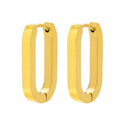 T132EMS - Paperclip Earrings - Knight & Day