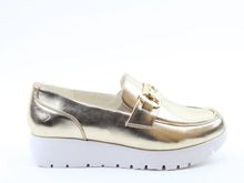 Load image into Gallery viewer, Dove Loafer Shoe - Gold - Heavenly Feet