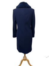 Load image into Gallery viewer, Long Wool Coat -Navy- Christina Felix